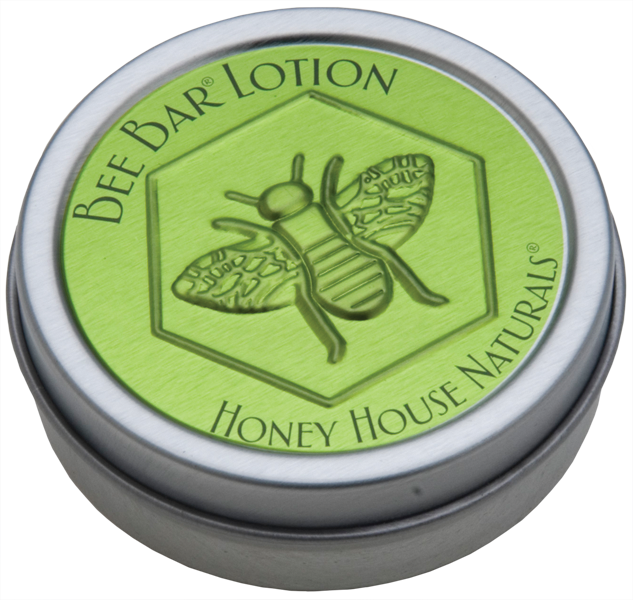 Honey House Naturals Small Bee Bar Solid Lotion Individual Greenleaf Gallery Bannockburn