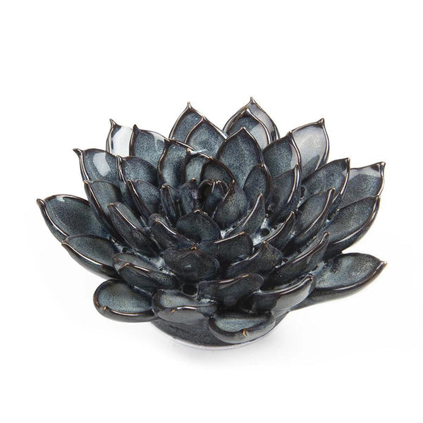 chive succulents Chive Ceramic Succulent Flower - Large – Greenleaf Gallery